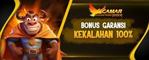 Garansi Cashback Kekalahan 100% promotional banner